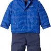 Columbia Youth Buga Jacket And Snow Bib Set For Girls' Lapis Blue Dotscape/plum -Columbia Sales Store unnamed file 1536