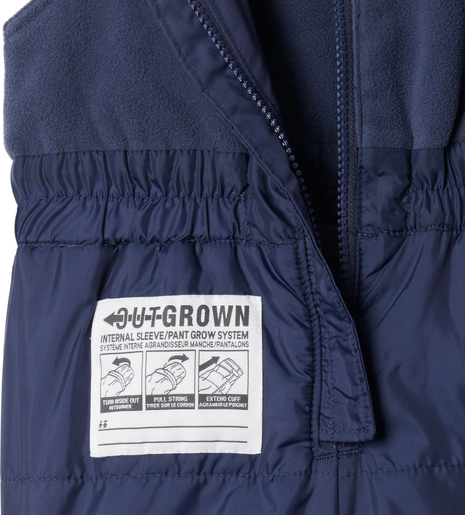 Columbia Toddlers Buga Jacket And Snow Bib Set For Boys' Lapis Blue Dotscape/plum 7 Columbia Toddlers Buga Jacket And Snow Bib Set For Boys' Lapis Blue Dotscape/plum - Image 6