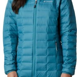 Columbia Women's Voodoo Falls 590 TurboDown Mid Jacket Canyon Blue