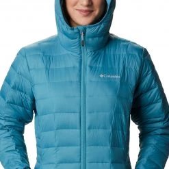 Columbia Women's Voodoo Falls 590 TurboDown Mid Jacket Canyon Blue -Columbia Sales Store unnamed file 1554
