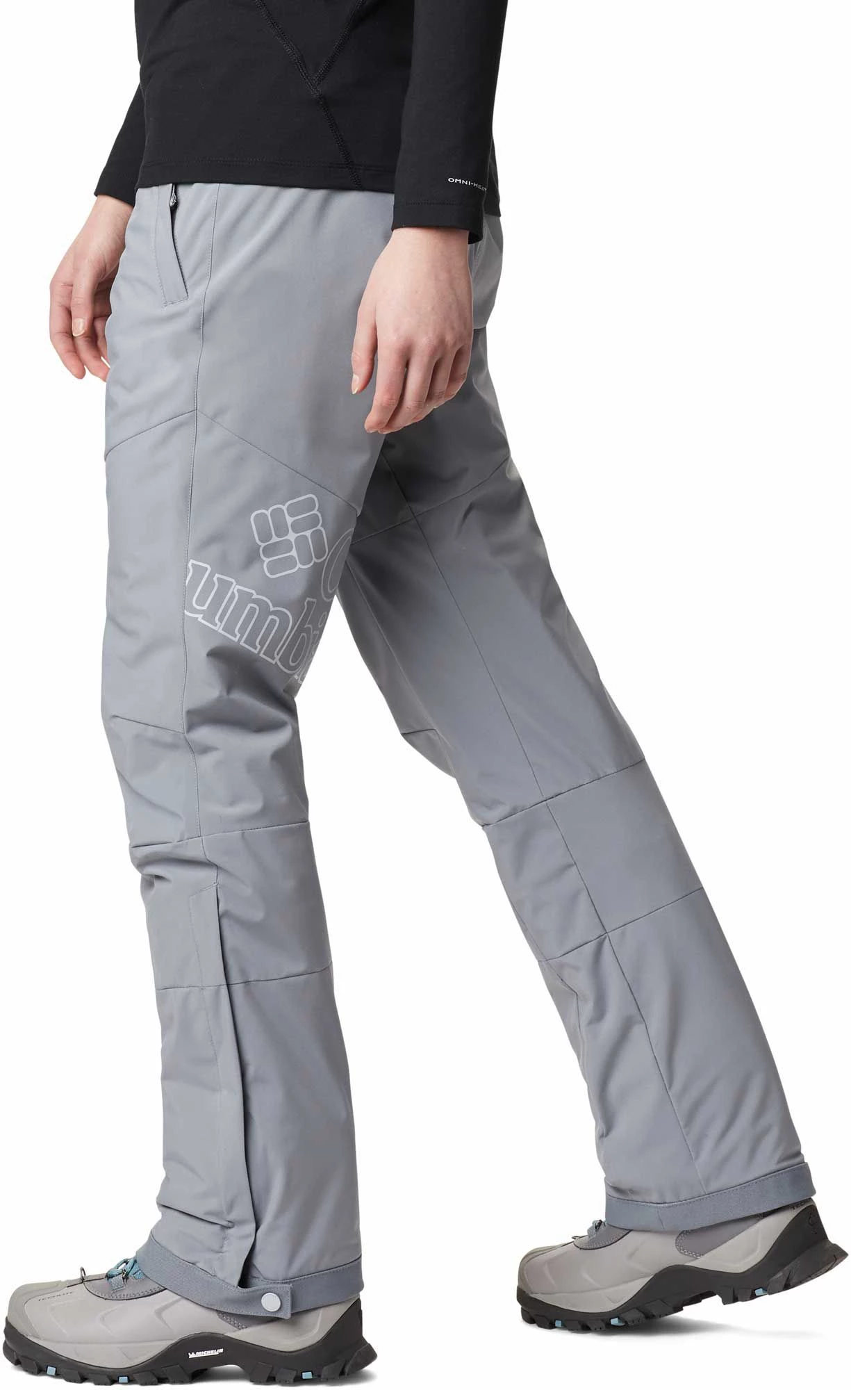 Columbia Women's Kick Turner Insulated Snow Pants Black 5 Columbia Women's Kick Turner Insulated Snow Pants Black - Image 3