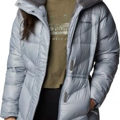 Columbia Women's Peak To Park II Insulated Hooded Jacket Tradewinds Grey -Columbia Sales Store unnamed file 1596