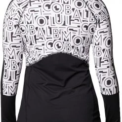 Columbia Women's Winter Power 1/4 Zip Knit Pullover Black/white Typo Print -Columbia Sales Store unnamed file 1616