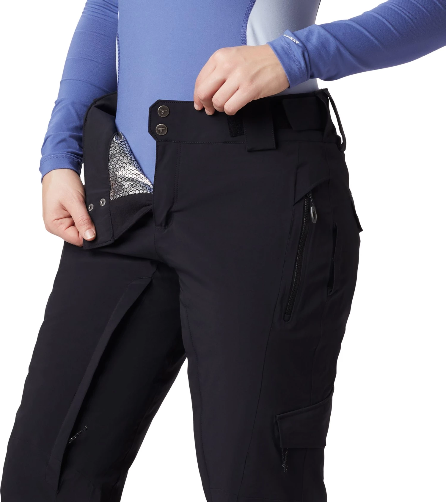 Columbia Women's Powder Keg II Snow Pants Black 8 Columbia Women's Powder Keg II Snow Pants Black - Image 6