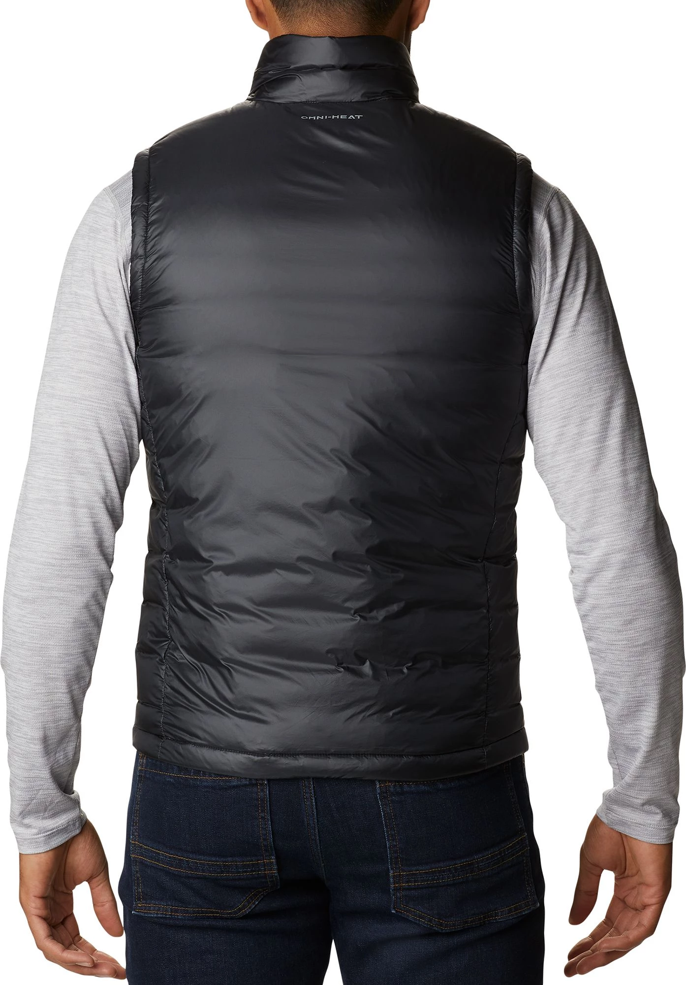 Columbia Men's Infinity Summit Double Wall Down Vest Black 4 Columbia Men's Infinity Summit Double Wall Down Vest Black - Image 3