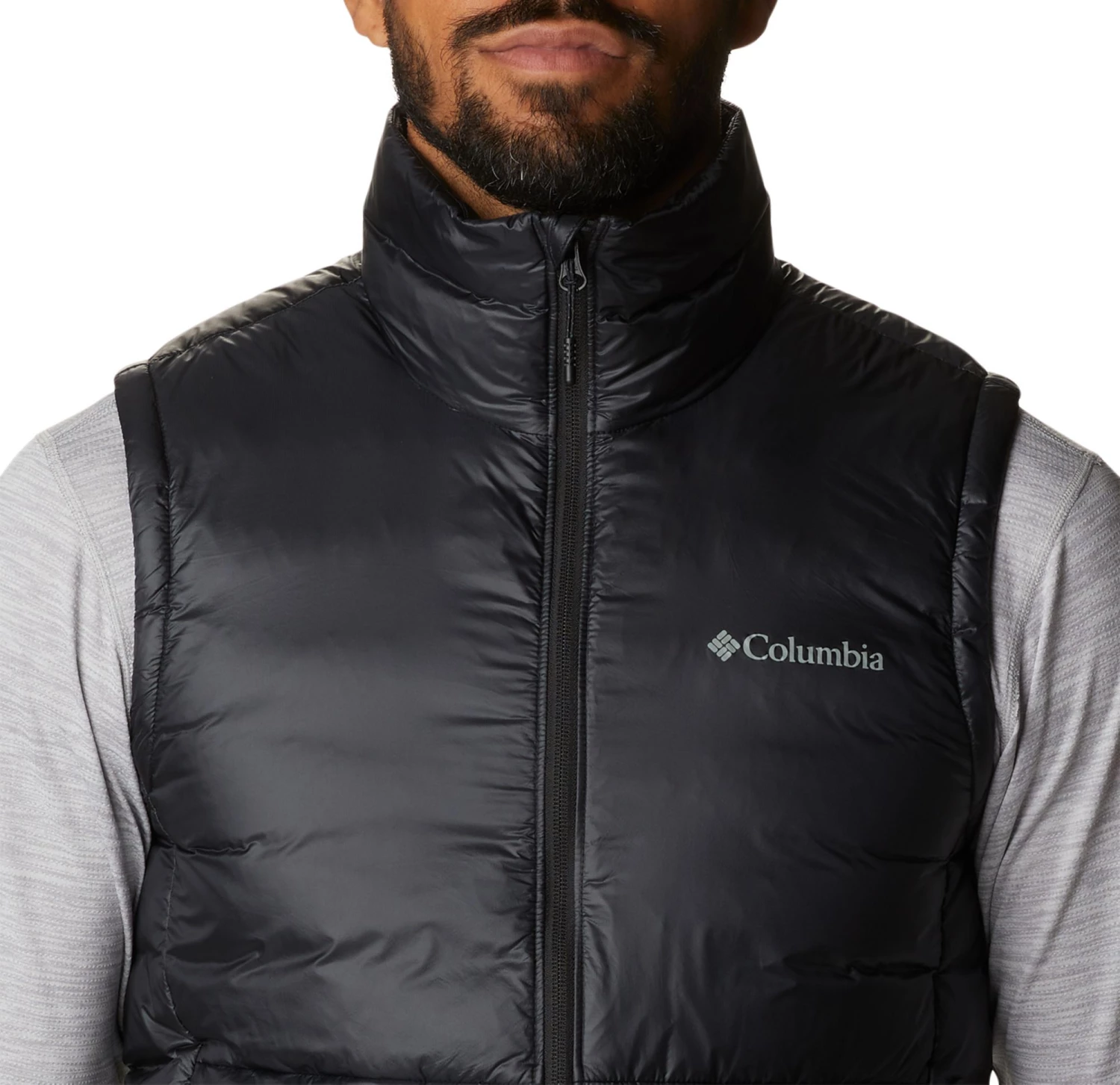 Columbia Men's Infinity Summit Double Wall Down Vest Black 7 Columbia Men's Infinity Summit Double Wall Down Vest Black - Image 6