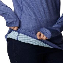 Columbia Women's Park View Grid Fleece 1/2 Zip Pullover Blush Pink Heather -Columbia Sales Store unnamed file 1646