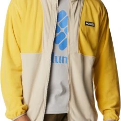 Columbia Men's Back Bowl Lightweight Fleece Full Zip Jacket Sea Salt/ancient Fossil -Columbia Sales Store unnamed file 1651