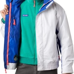 Columbia Men's Bugaboo 1986 Interchange 3-in-1 Jacket Wht/lapisblu/brghtgeranum -Columbia Sales Store unnamed file 1662