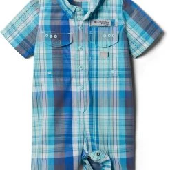 Columbia Infant Bonehead Romper For Girls' Atoll Mid Day Madras