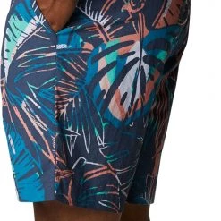 Columbia Mens Summerdry Shorts Dark Mtn King Palm Multi -Columbia Sales Store unnamed file 1946