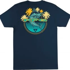 Columbia Men's Acantha Graphic T-Shirt Columbia Navy