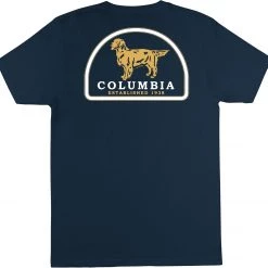 Columbia Men's Khor Graphic T-Shirt Columbia Navy