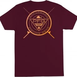 Columbia Men's Slane Short Sleeve T-Shirt Rich Wine