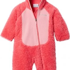 Columbia Infant Sherpa Bunting For Girls' Brght Geranium/pnk Orchid