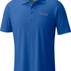 Columbia Men's Skiff Cast Polo Vivid Blue
