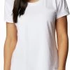Columbia Women's Sun Trek T-Shirt White -Columbia Sales Store unnamed file 2053