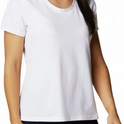Columbia Women's Sun Trek T-Shirt White 10 Columbia Women's Sun Trek T-Shirt White -Columbia Sales Store unnamed file 2056