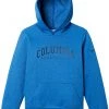 Columbia Boys' Trek Pullover Hoodie For Girls' Bright Indigo Heather -Columbia Sales Store unnamed file 2186
