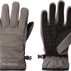 Columbia Men's Royal Run Softshell Gloves City Grey