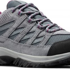 Columbia Women's Crestwood Waterproof Hiking Shoes Graphite/wild Iris -Columbia Sales Store unnamed file 2277