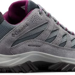Columbia Women's Crestwood Waterproof Hiking Shoes Graphite/wild Iris -Columbia Sales Store unnamed file 2278