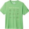 Columbia Boys' Grizzly Grove Graphic T-Shirt Green Boa Explore Icons -Columbia Sales Store unnamed file 2330
