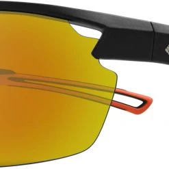 Columbia Barlow Basin Polarized Sunglasses For Unisex Black/orange