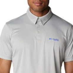 Columbia Men's Terminal Tackle™ Heather Polo Vivid Blue Hthr/brt Nctr -Columbia Sales Store unnamed file 2358