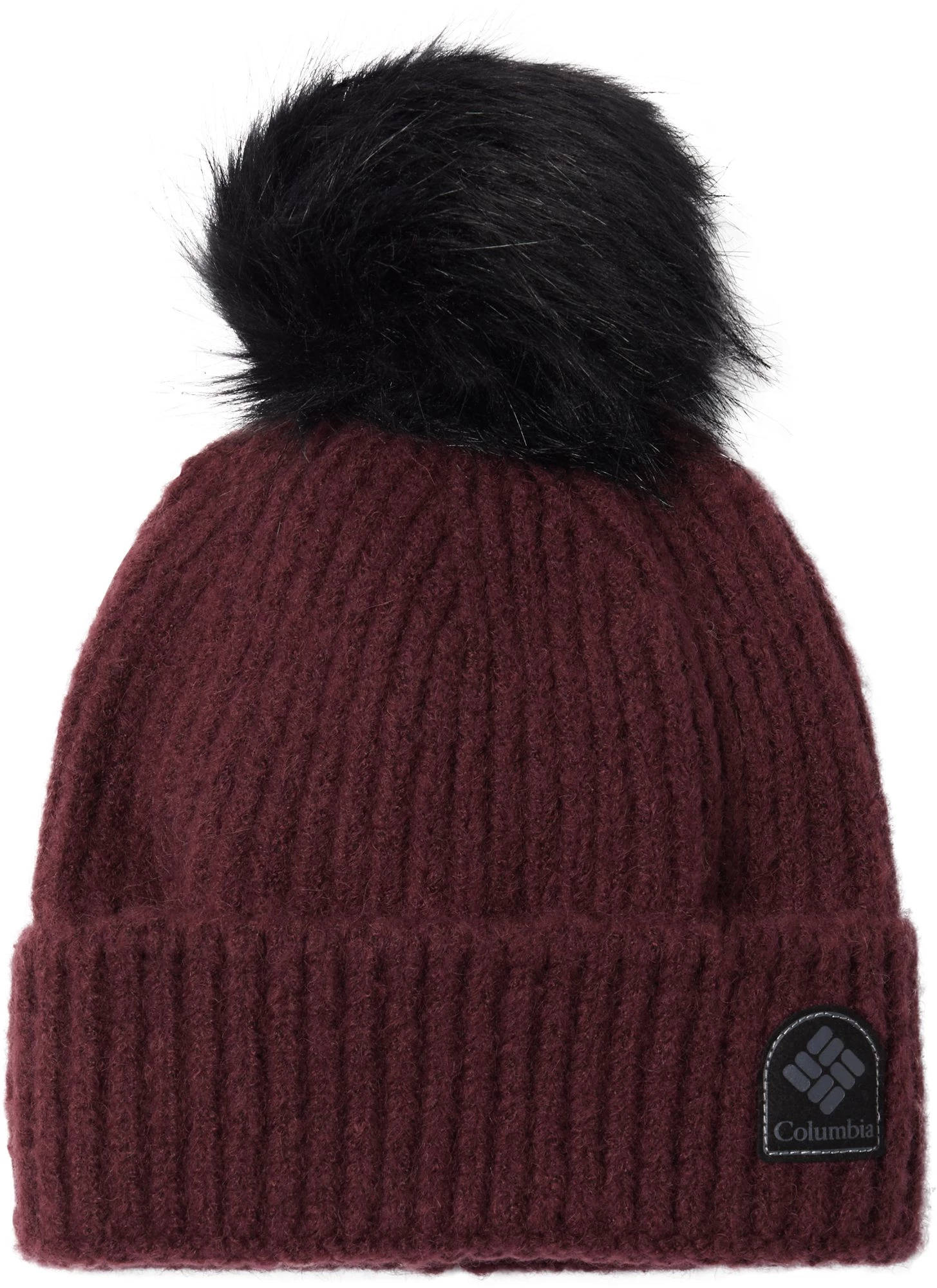 Columbia Winter Blur Pom Pom Beanie For Women Black 3 Columbia Winter Blur Pom Pom Beanie For Women Black