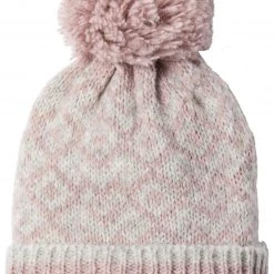 Columbia Pine Street Pom Pom Beanie For Men Plum Hndstth/drk Nctrnl