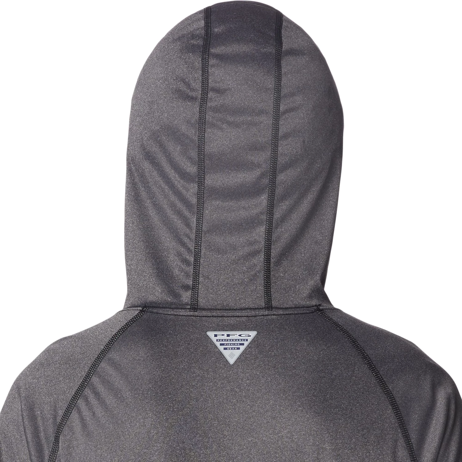 Columbia Men's Terminal Tackle Heather Hoodie Electric Turquoise/ombre 7 Columbia Men's Terminal Tackle Heather Hoodie Electric Turquoise/ombre - Image 5