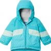 Columbia Girls' Horizon Ride II Jacket For Boys' Geyser Snowdaze/geyser
