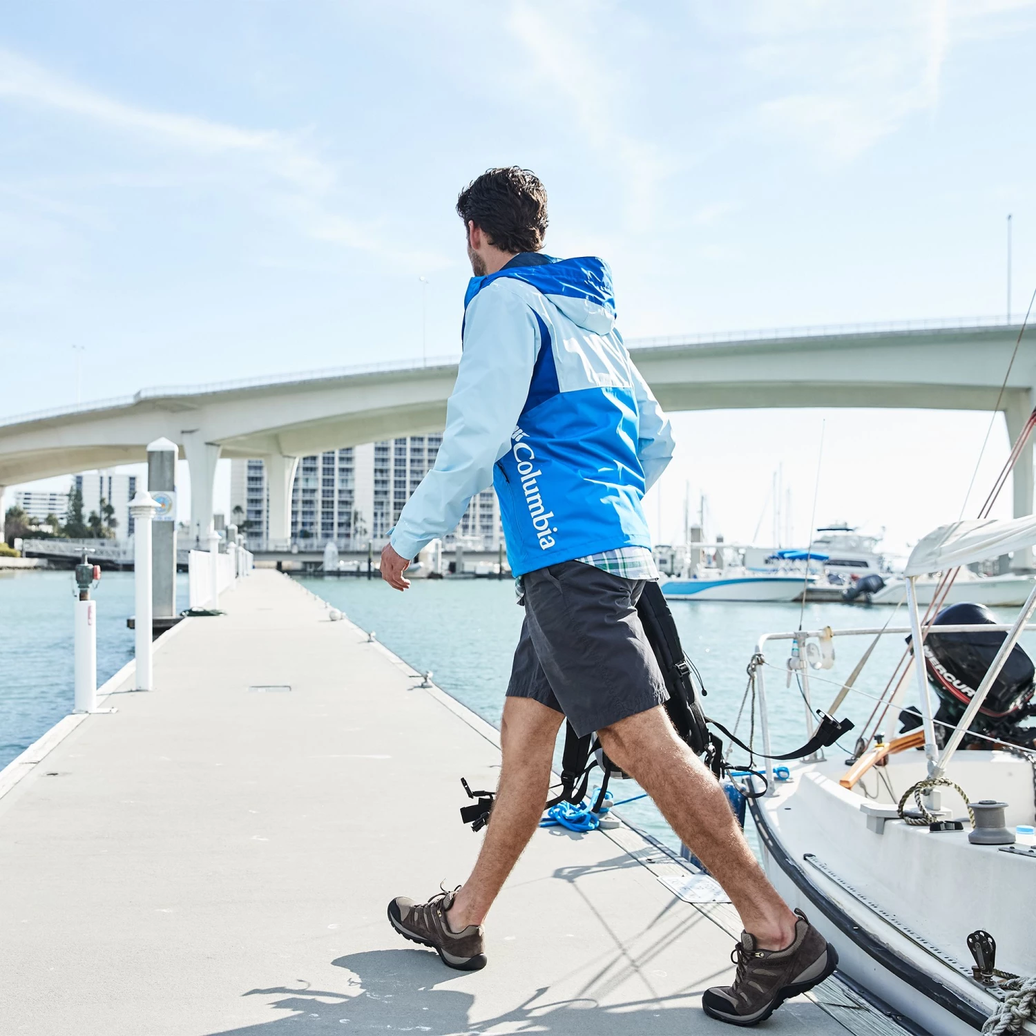 Columbia Men's Redmond V2 Hiking Shoes Pebble 11 Columbia Men's Redmond V2 Hiking Shoes Pebble - Image 9