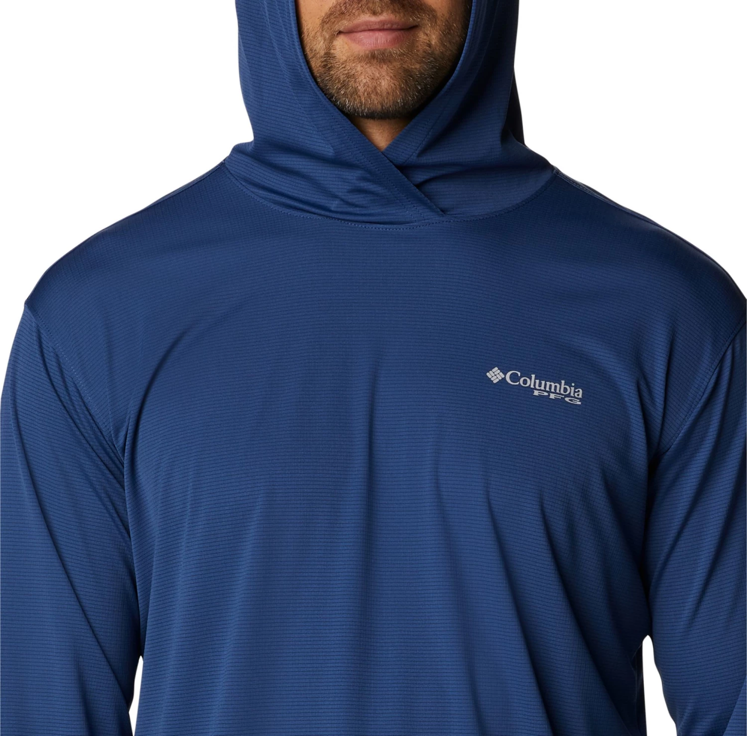 Columbia Men's Skiff Guide Knit Hoodie Carbon 7 Columbia Men's Skiff Guide Knit Hoodie Carbon - Image 5
