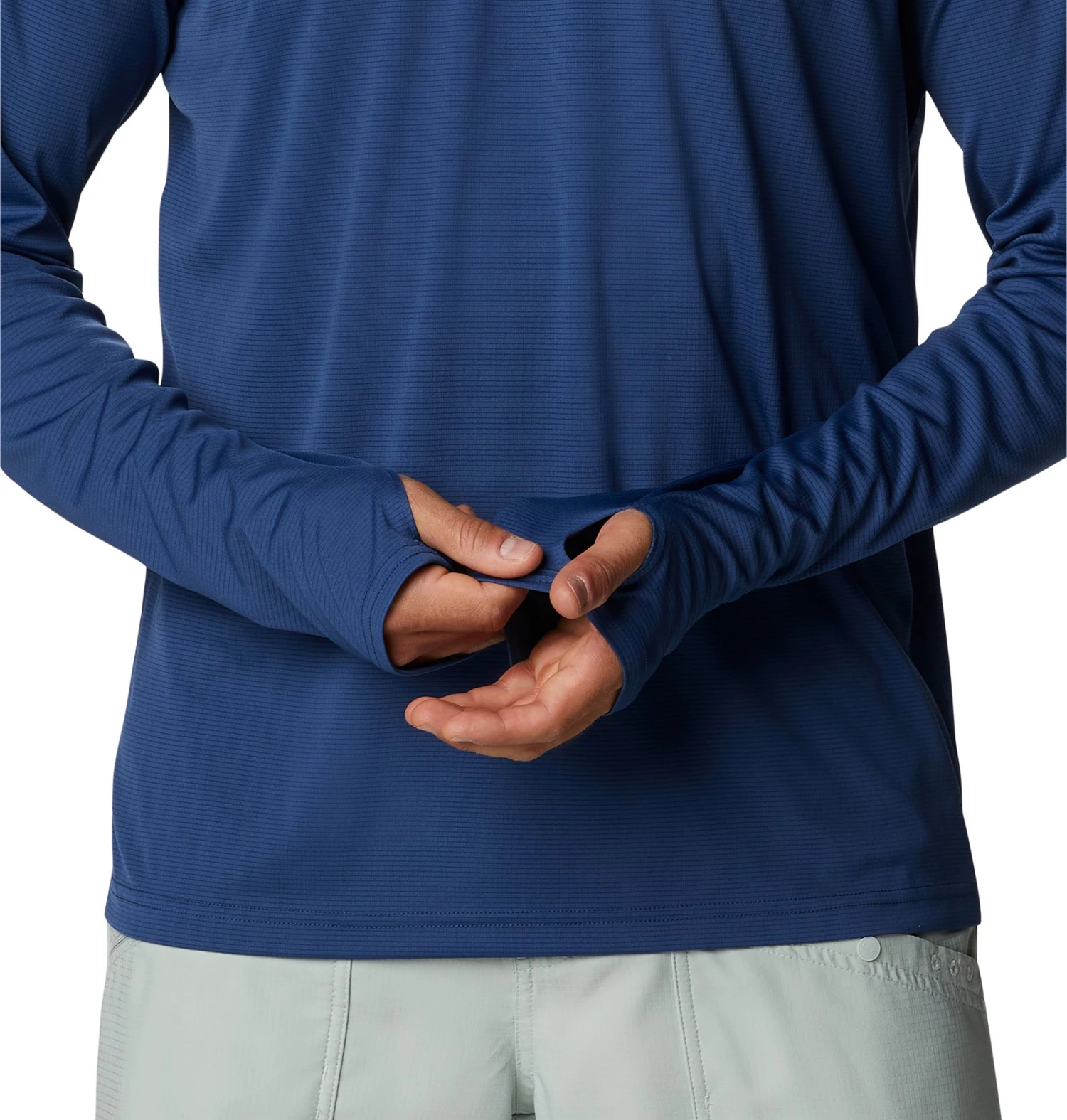 Columbia Men's Skiff Guide Knit Hoodie Carbon 8 Columbia Men's Skiff Guide Knit Hoodie Carbon - Image 6