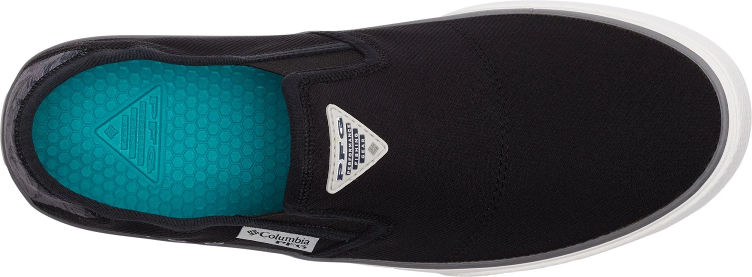Columbia Men's PFG Slack Tide Slip Shoes Black/grey Steel 7 Columbia Men's PFG Slack Tide Slip Shoes Black/grey Steel - Image 5