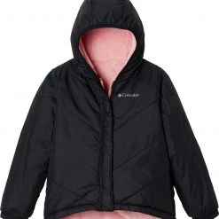 Columbia Girls' Big Fir Reversible Jacket Black/pink Orchid 8 Columbia Girls' Big Fir Reversible Jacket Black/pink Orchid -Columbia Sales Store unnamed file 2486