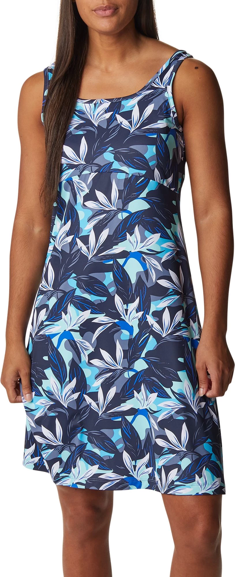 Columbia Women's PFG Freezer III Dress Collegiate Navy 1 Columbia Women's PFG Freezer III Dress Collegiate Navy