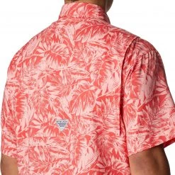 Columbia Men's PFG Super Tamiami Shirt Rd Hbscs Hawaii Thrwbk Pr -Columbia Sales Store unnamed file 2504