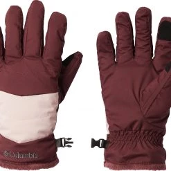 Columbia Women's Mabel Mountain Insulated Gloves Malbec/mineral