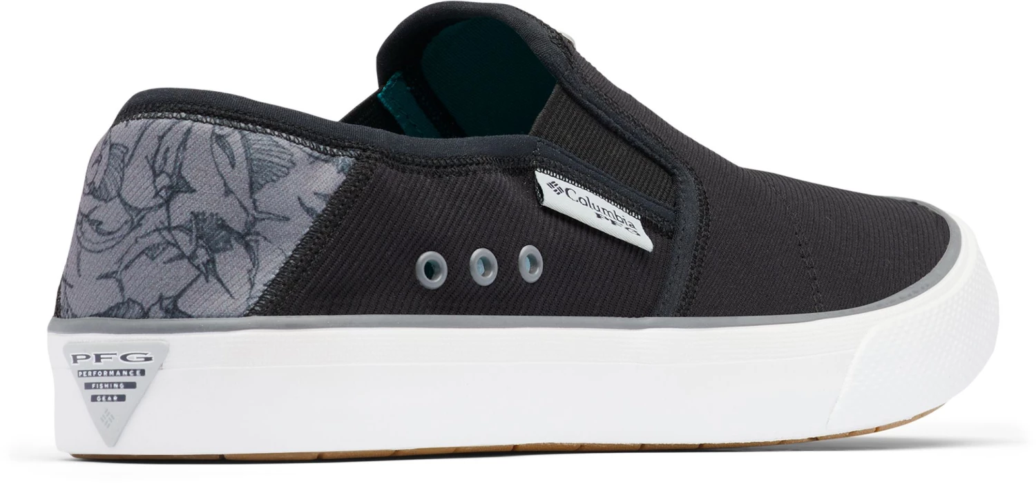 Columbia Men's PFG Slack Tide Slip Shoes Black/grey Steel 12 Columbia Men's PFG Slack Tide Slip Shoes Black/grey Steel - Image 10