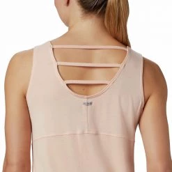 Columbia Women's Essential Elements Tank Top Peach Cloud -Columbia Sales Store unnamed file 2545