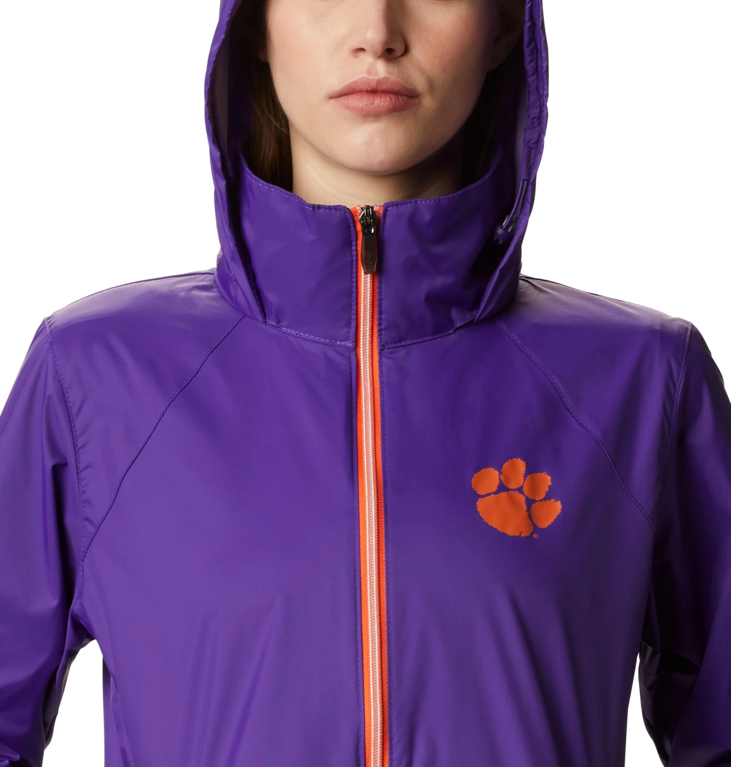 Columbia Women's Clemson Tigers Regalia Switchback Jacket 7 Columbia Women's Clemson Tigers Regalia Switchback Jacket - Image 5