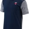 Columbia Men's Minnesota Twins Forged Omni-Freeze Polo
