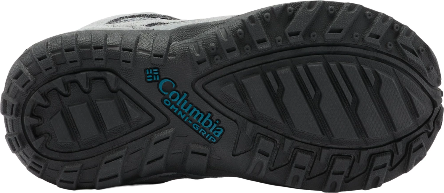 Columbia Kids' Redmond Waterproof Hiking Shoes For Girls' Black/flame 4 Columbia Kids' Redmond Waterproof Hiking Shoes For Girls' Black/flame - Image 2