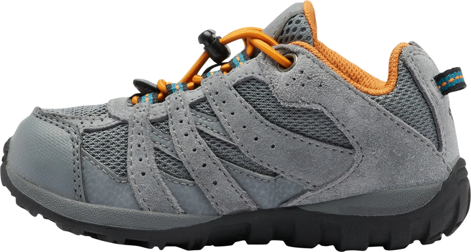 Columbia Kids' Redmond Waterproof Hiking Shoes For Girls' Black/flame 5 Columbia Kids' Redmond Waterproof Hiking Shoes For Girls' Black/flame - Image 3