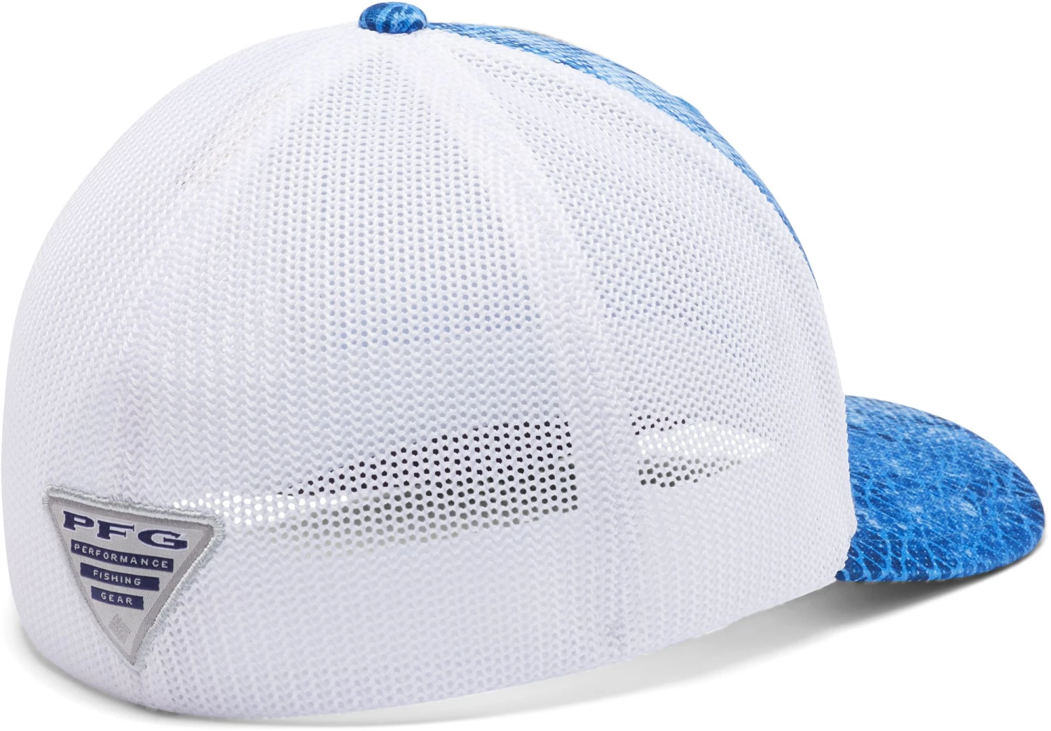 Columbia Men's Camo Mesh Ball Cap Hat Harbor Blue/realtree Mako 4 Columbia Men's Camo Mesh Ball Cap Hat Harbor Blue/realtree Mako - Image 2