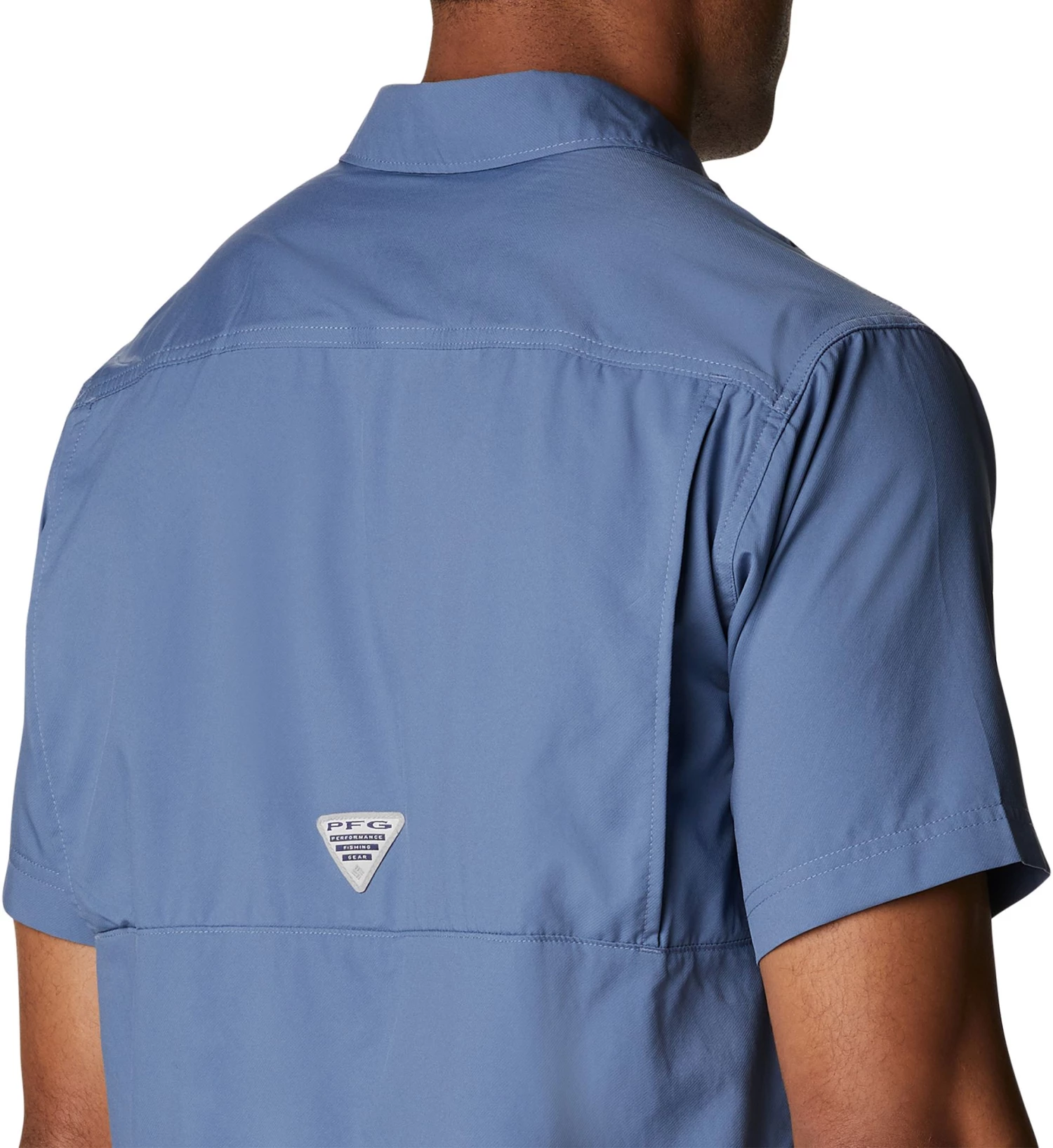 Columbia Men's Drift Guide Woven Short Sleeve Shirt Cool Green 7 Columbia Men's Drift Guide Woven Short Sleeve Shirt Cool Green - Image 5