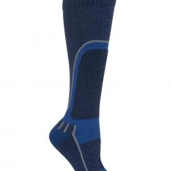 Columbia Ski Slope Over-the-Calf Socks For Men Fjord Blue